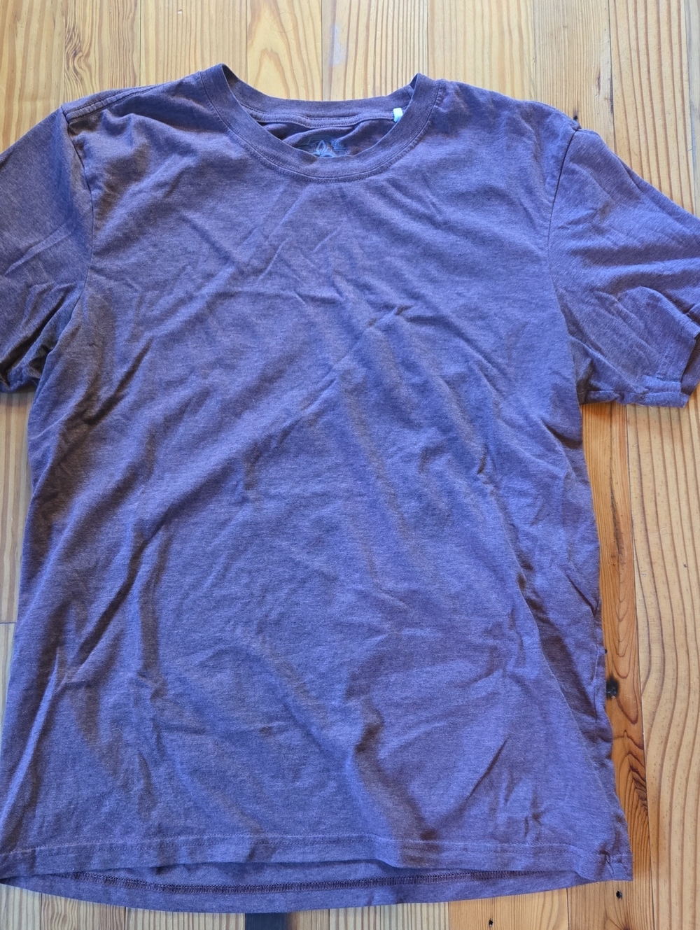 Prana Men's Short Sleeve Crew Tee Heather Brown